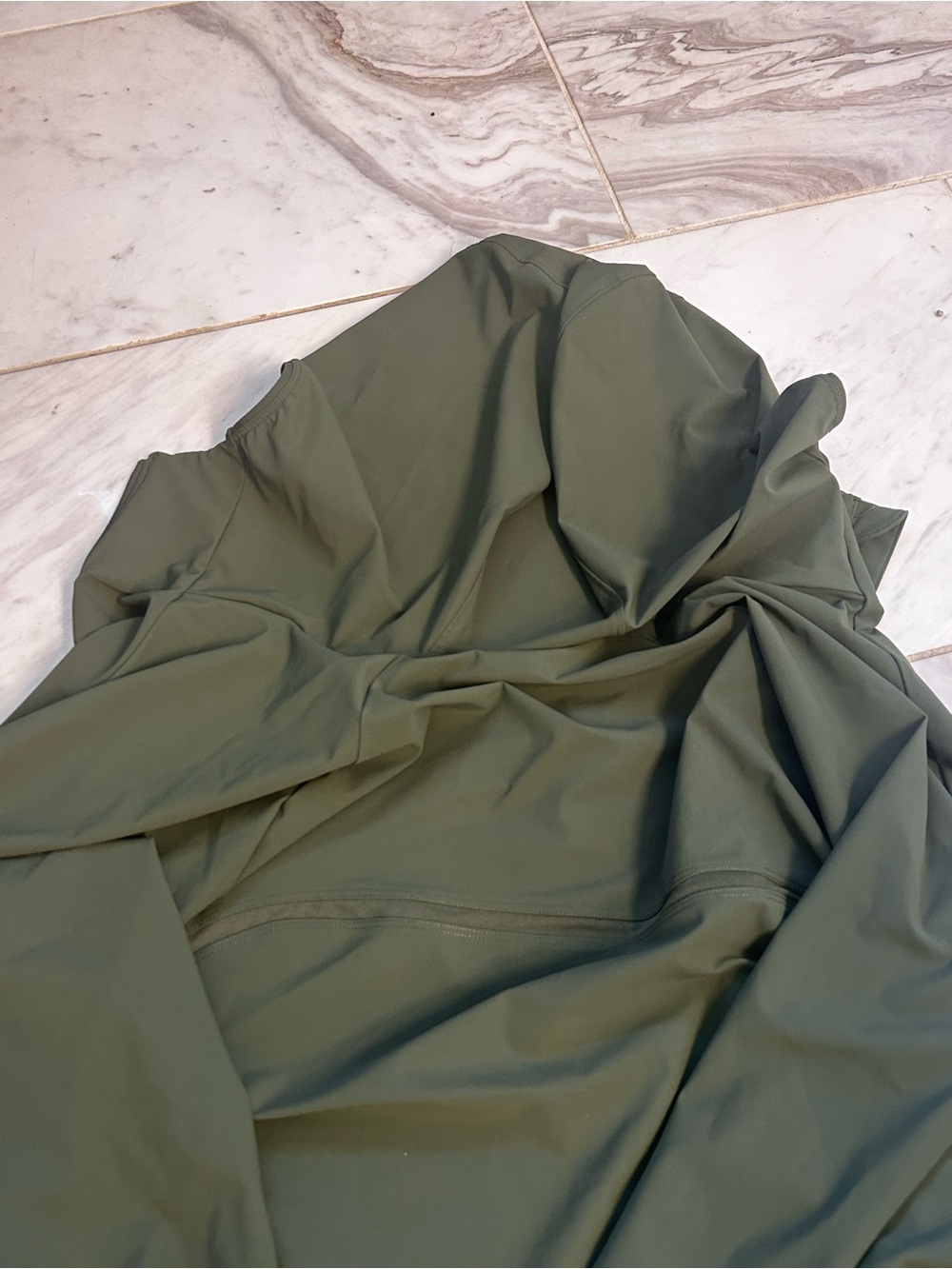 lululemon athletica Olive Green Hooded Utility Jacket - Picture 10 of 10